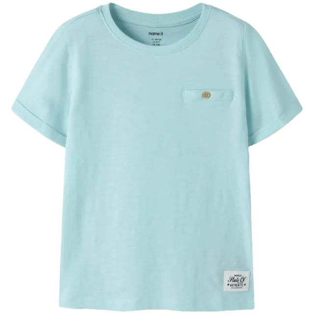 NAME IT KIDS T-shirt aquablauw