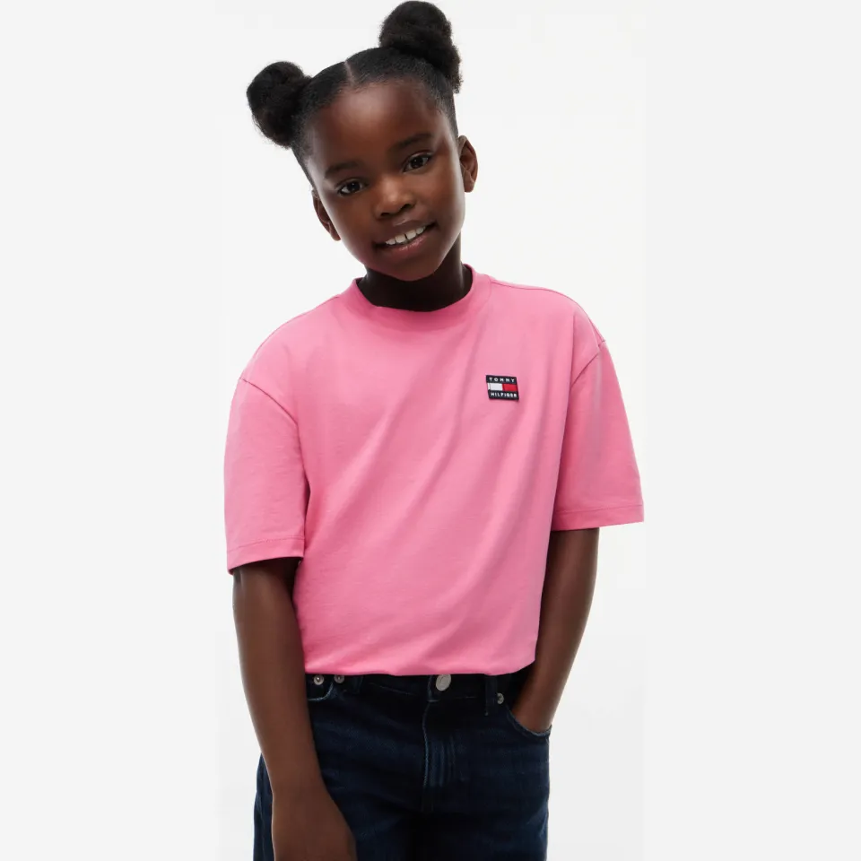 Tommy Hilfiger t-shirt roze, foto 4