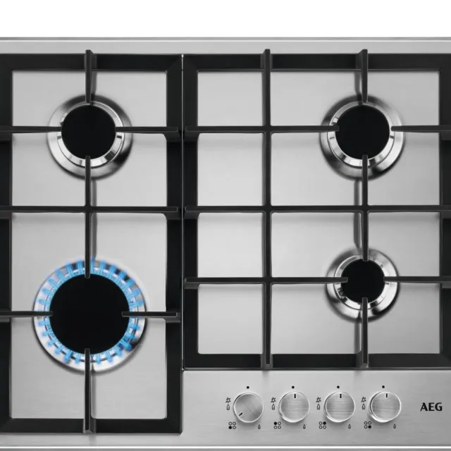 AEG HGB64200SM gaskookplaat RVS