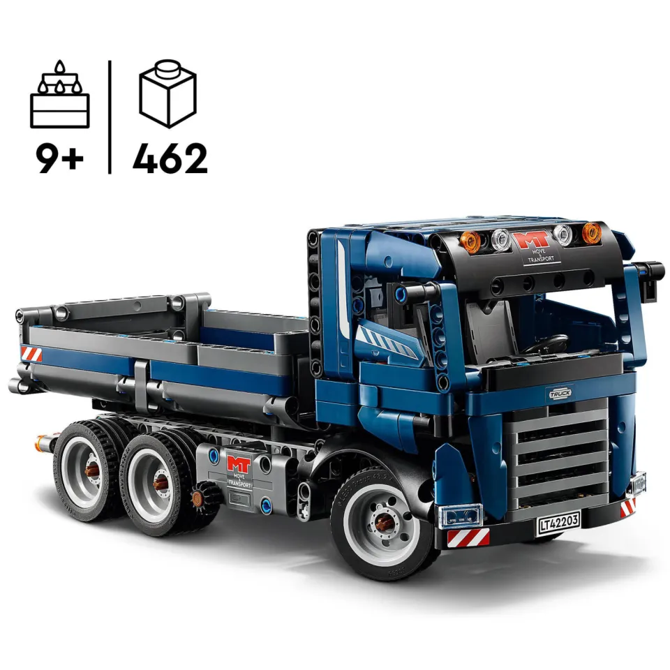 Lego Technic Vrachtwagen met kiepfunctie speelgoed 42203, foto 4