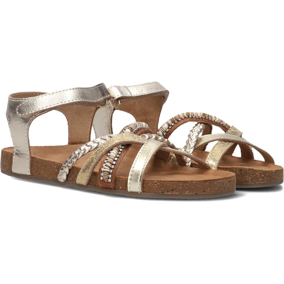 Ton & Ton Sandalen Madita Goud, foto 3