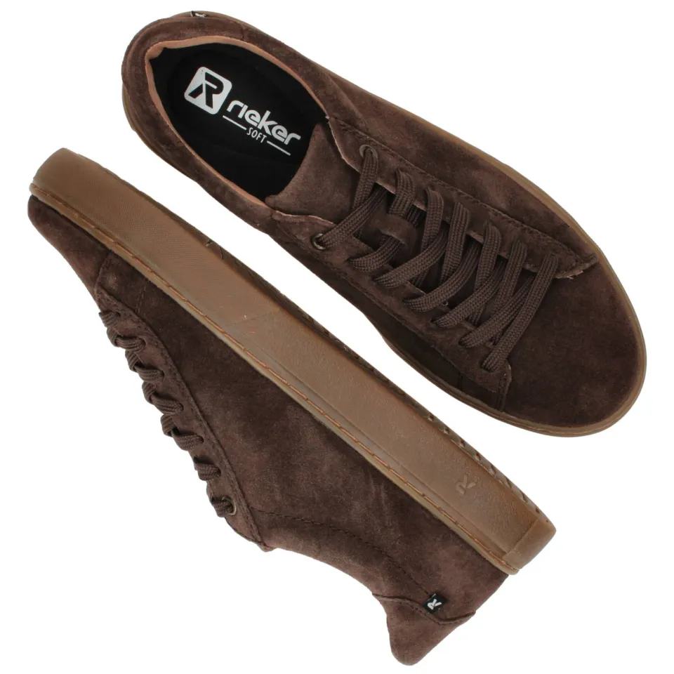 Rieker sneaker bruin, foto 4