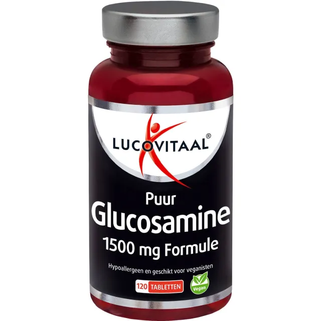 Lucovitaal Glucosamine - 120 tabletten - Vanillesmaak