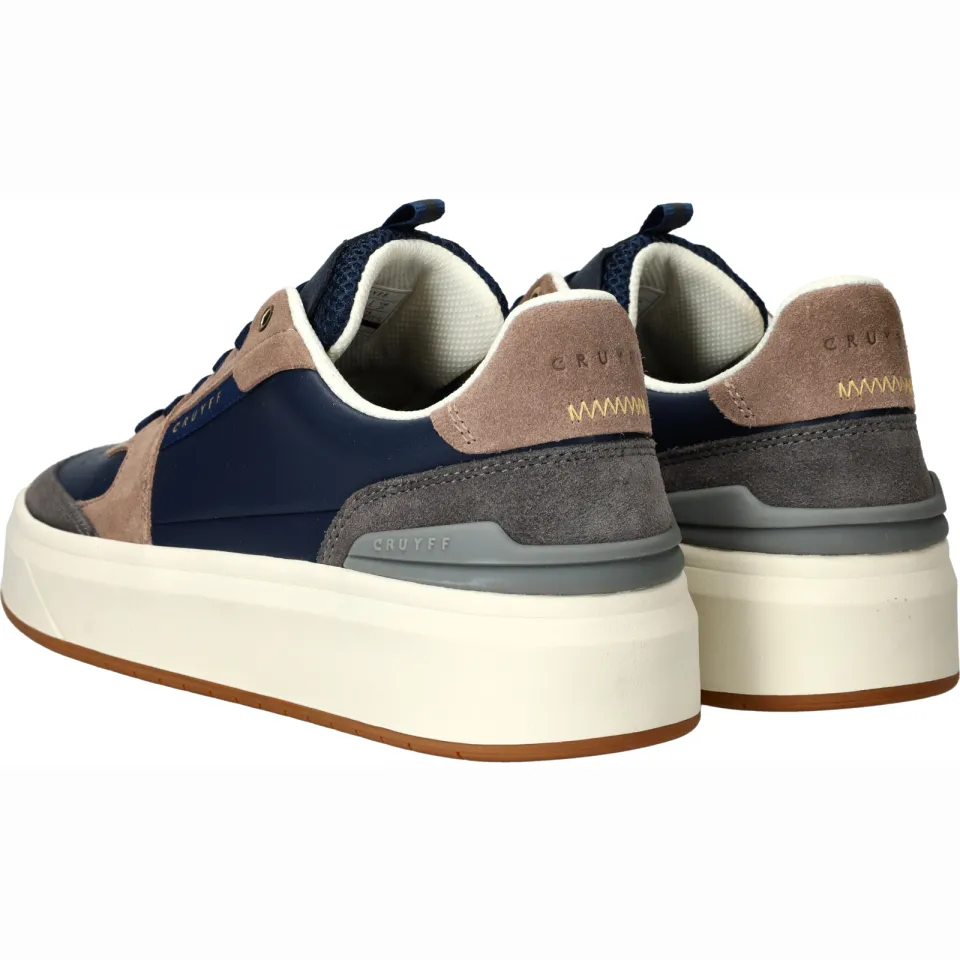 Cruyff Endorsed Tennis lage sneaker blauw, foto 5
