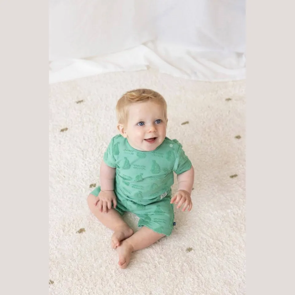Feetje casual short Seaside Happiness groen, foto 4