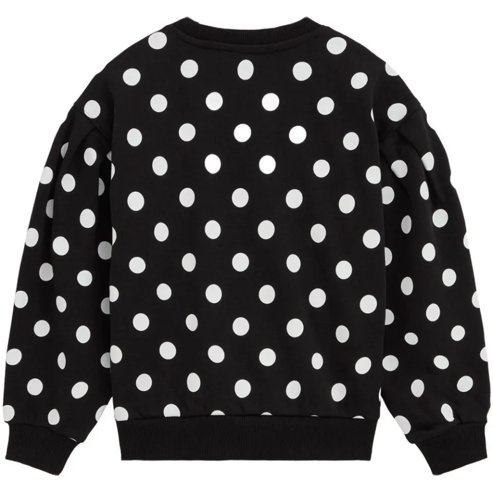 WE Fashion sweater met stippen - zwart/wit, foto 3