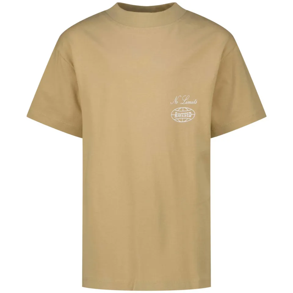 Raizzed T-shirt zand met backprint, foto 2