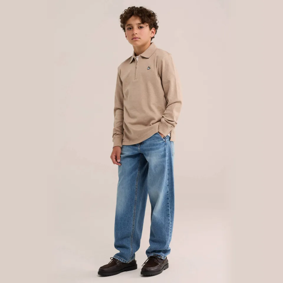 WE Fashion sweater - lichtbruin, foto 4
