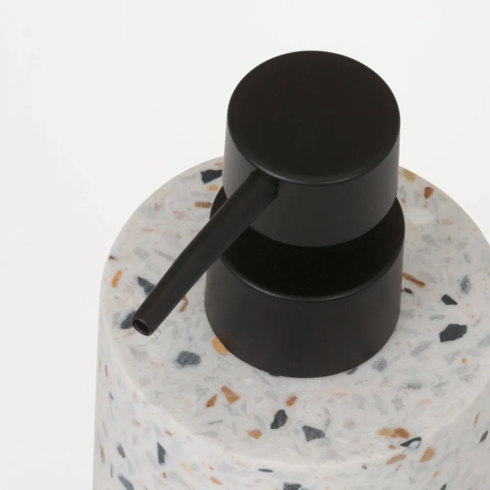 Sealskin Zeepdispenser Blend (260 ml) vrijstaand Terrazzo (7x17.7cm), foto 4