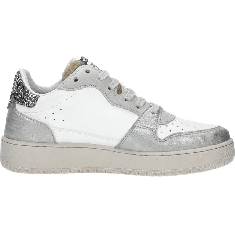 Victoria lage sneakers zilver Zilverkleur