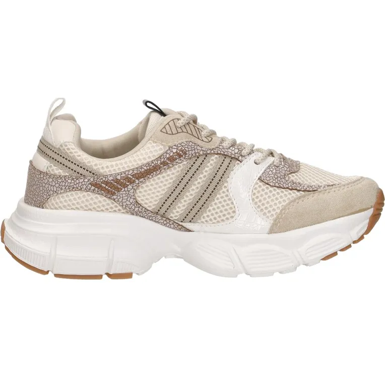 Sub55 lage sneakers gebroken wit