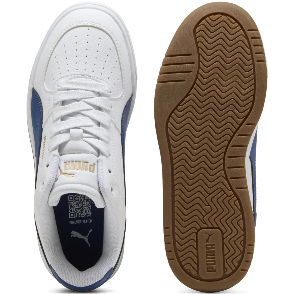 Puma Caven III sneakers wit/kobaltblauw, foto 3