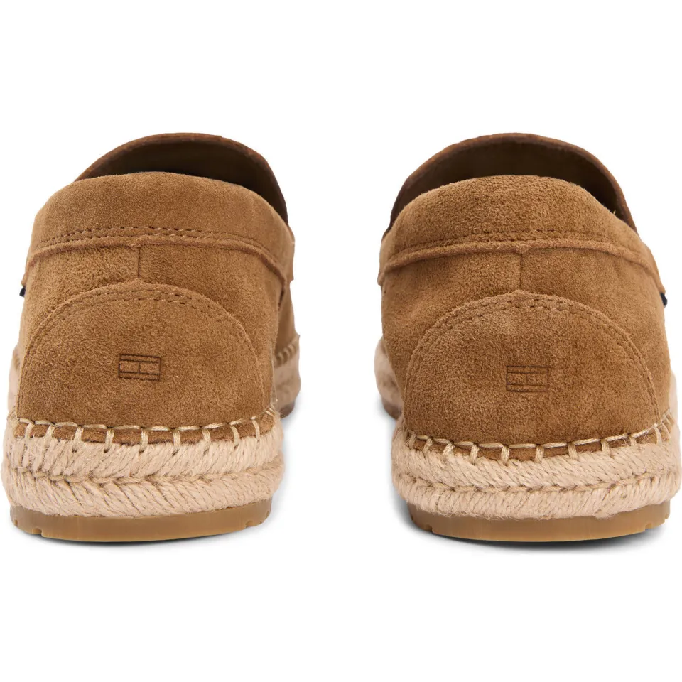 Tommy Hilfiger suède espadrilles cognac, foto 8