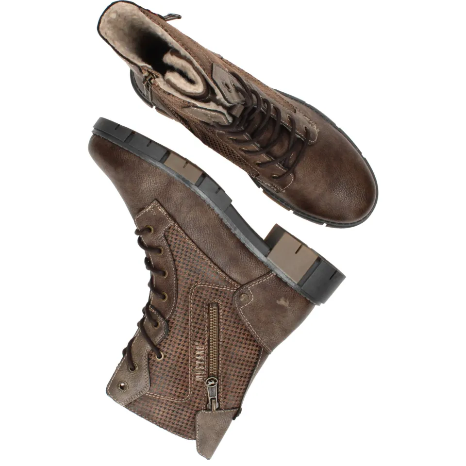 Mustang veterboot donkerbruin, foto 7