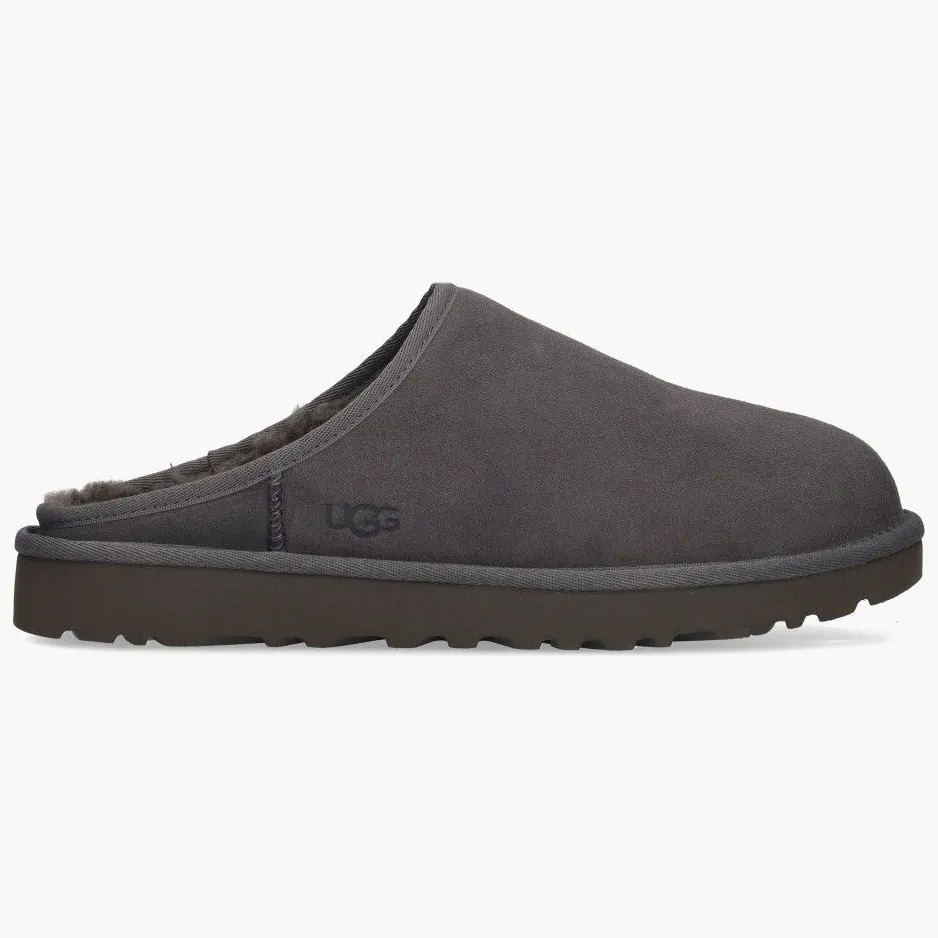 Ugg ® Classic-instapper voor heren in Grey, Suede Dark Grey