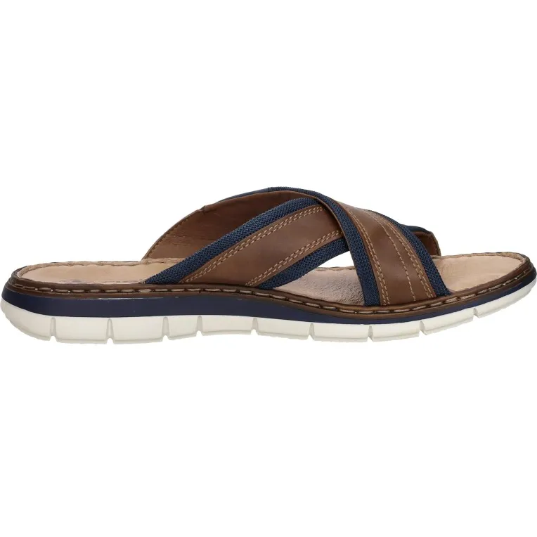 Rieker slippers cognac, foto 4