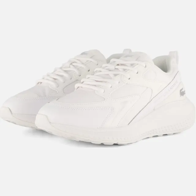 Lacoste L003 Evo Sneakers wit Textiel