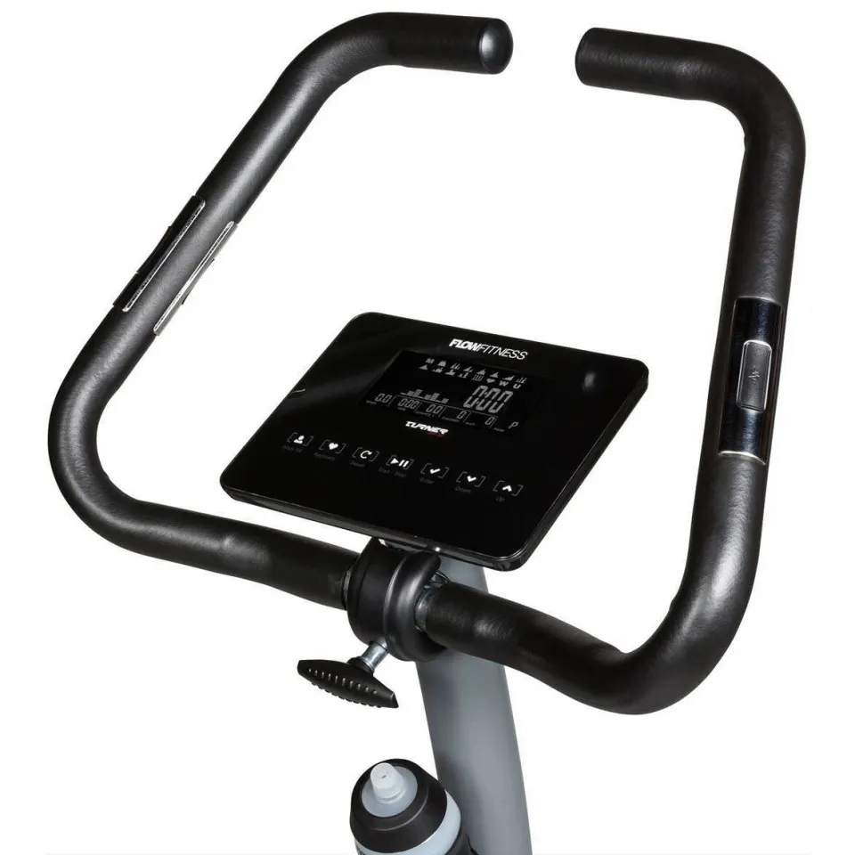 Flow Fitness Turner DHT750 hometrainer zwart, foto 5