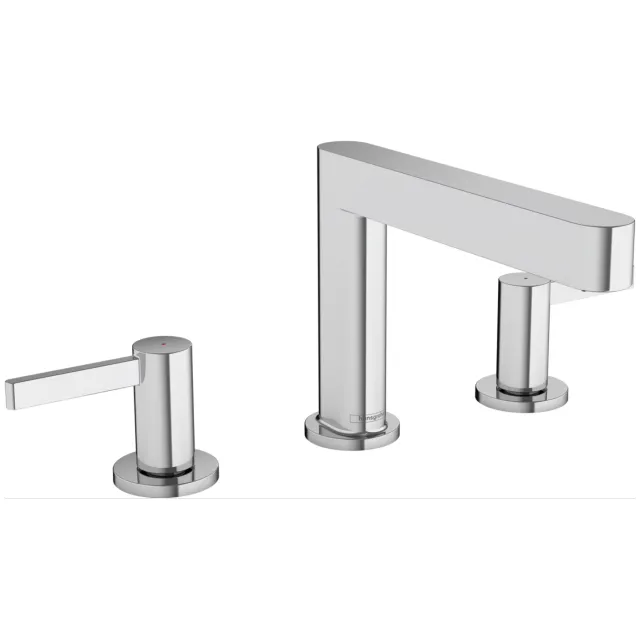 Hansgrohe Finoris wastafelmengkraan 3-gats 110 chroom