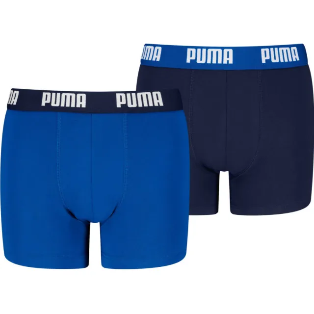 Puma boxershorts blauw donkerblauw set van 2, foto 2