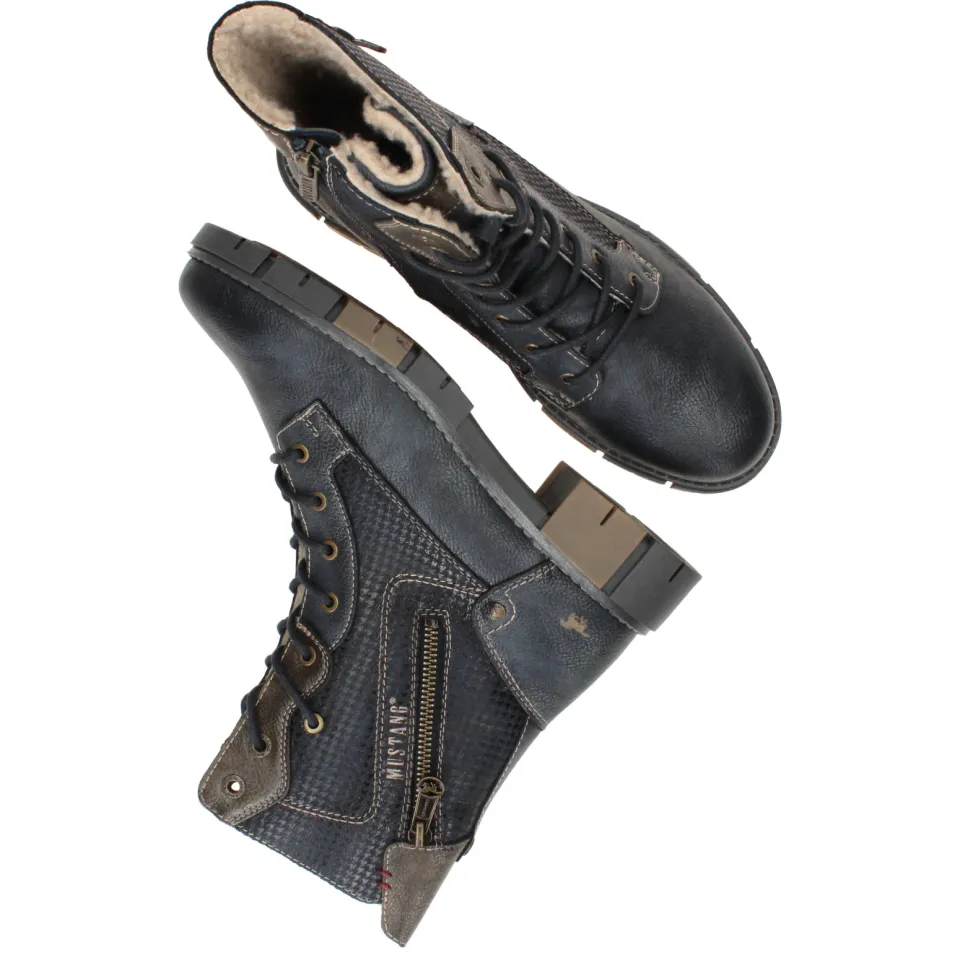 Mustang veterboots blauw, foto 7