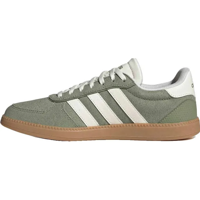 Sneakers adidas Baskets Breaknet Sleek cuir olijfgroen, foto 2