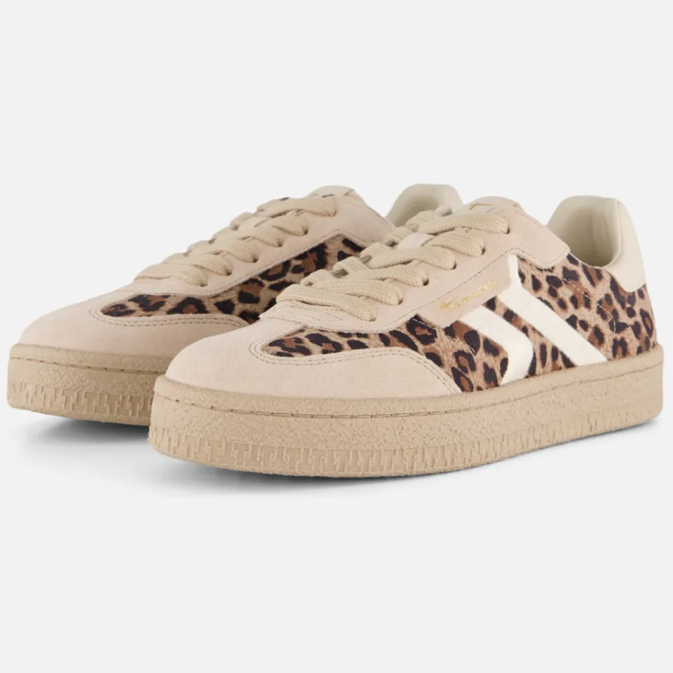 Tamaris Leopard sneakers beige, foto 2