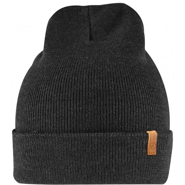 Fjällräven Classic Knit Hat - Muts maat One Size, zwart