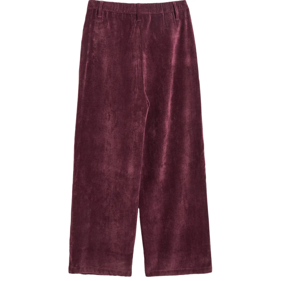 S.Oliver corduroy casual broek paars, foto 3