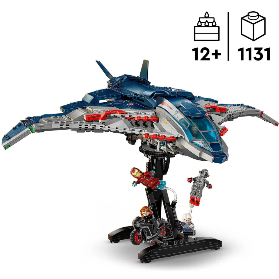Lego Marvel Avengers: Age of Ultron Quinjet 76325, foto 4