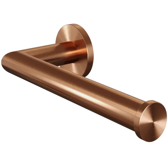 Brauer Toiletrolhouder Brauer Copper Wandmontage met PVD coating Geborsteld Koper