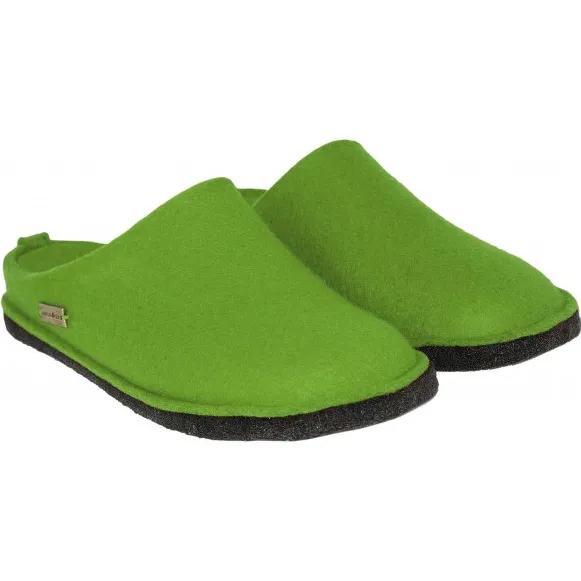 Haflinger Soft - Pantoffels, groen