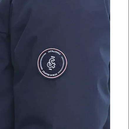 Jack & Jones JJEBROOKLYN reversible winterjas donkerblauw, foto 5