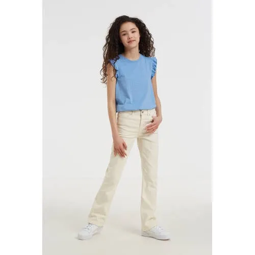 Anytime flared jeans ecru, foto 2