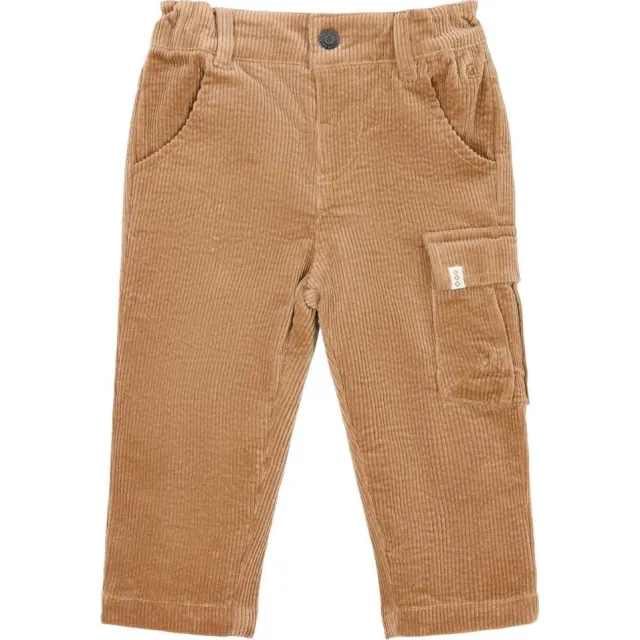 Little Dutch corduroy cargobroek bruin, foto 2