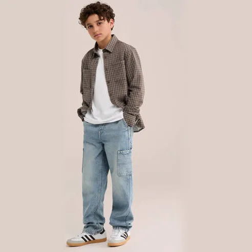 WE Fashion geruit overhemd - bruin, foto 4