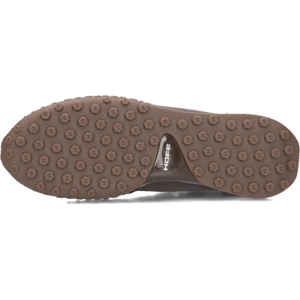 THE HOFF BRAND Bridge MKII Print lage sneakers bruin, foto 4