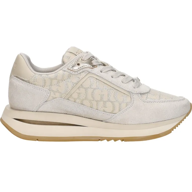 Guess Energy5 lage sneakers wit