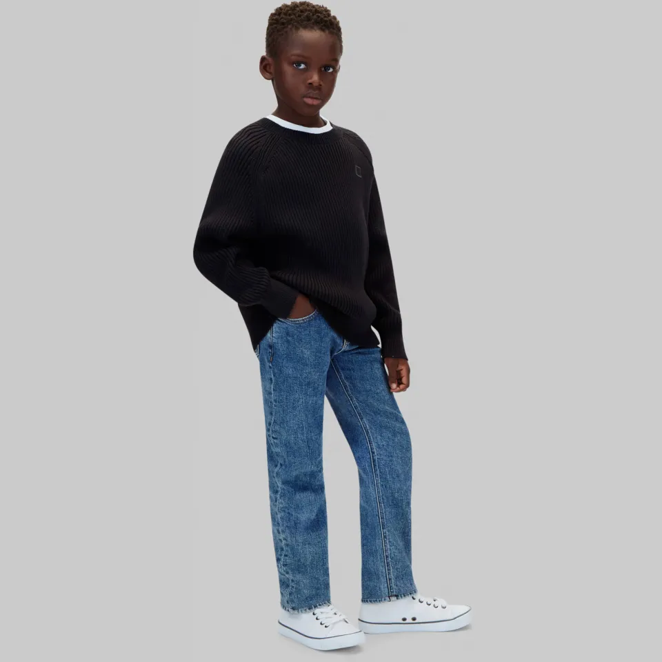 Calvin Klein gebreide sweater - zwart