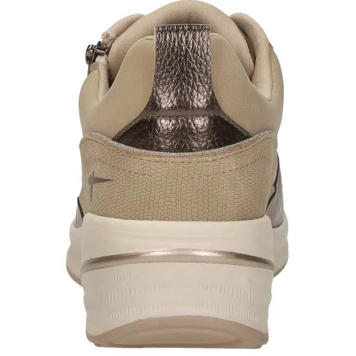 Tamaris 23754 lage sneakers beige, foto 5