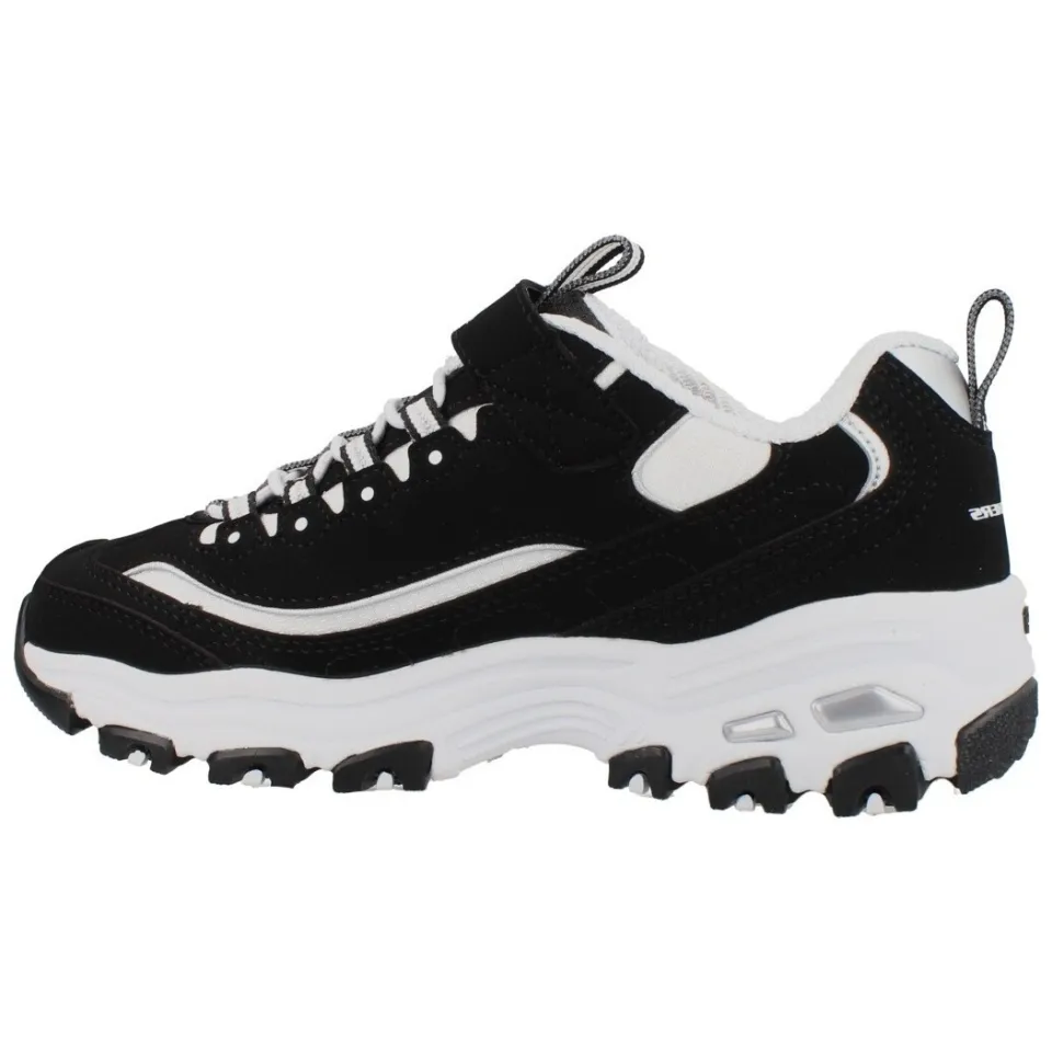 Skechers D'lites lage sneakers zwart, foto 3