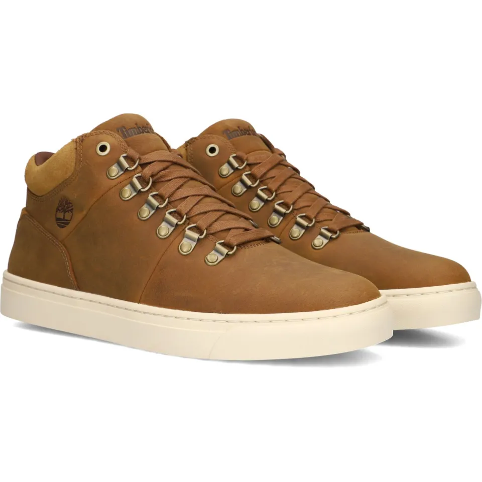 Timberland Heren Sneakers Lisbon Hill Mid Lace Up - Bruin, foto 3