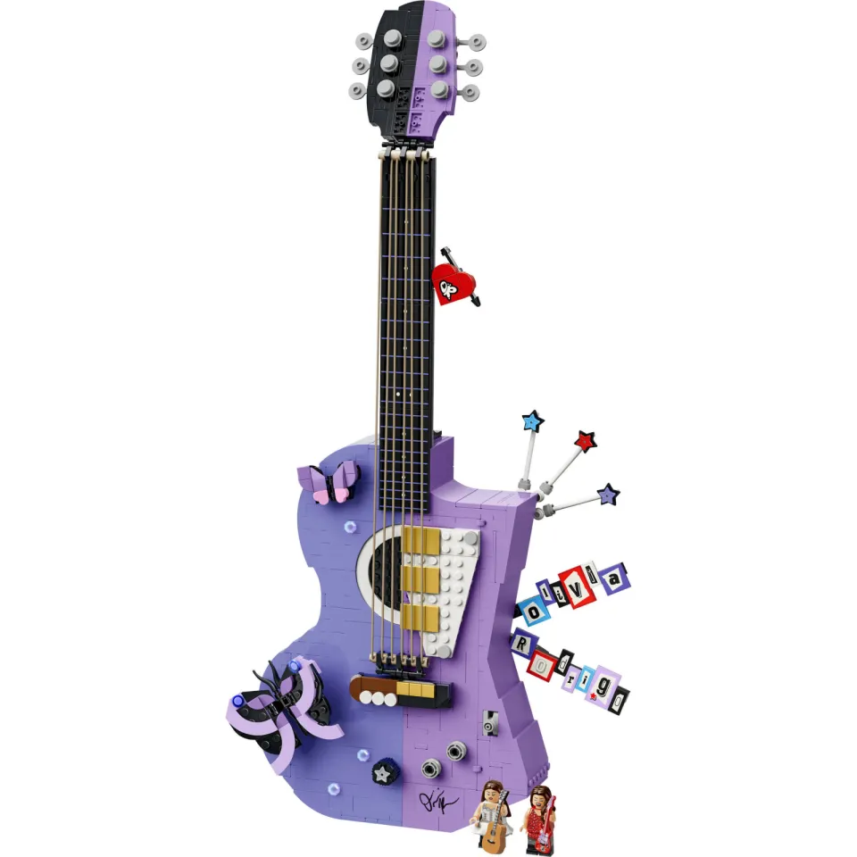 Lego Editions Music Olivia Rodrigo's Dubbele Gitaar Speelgoed 43031