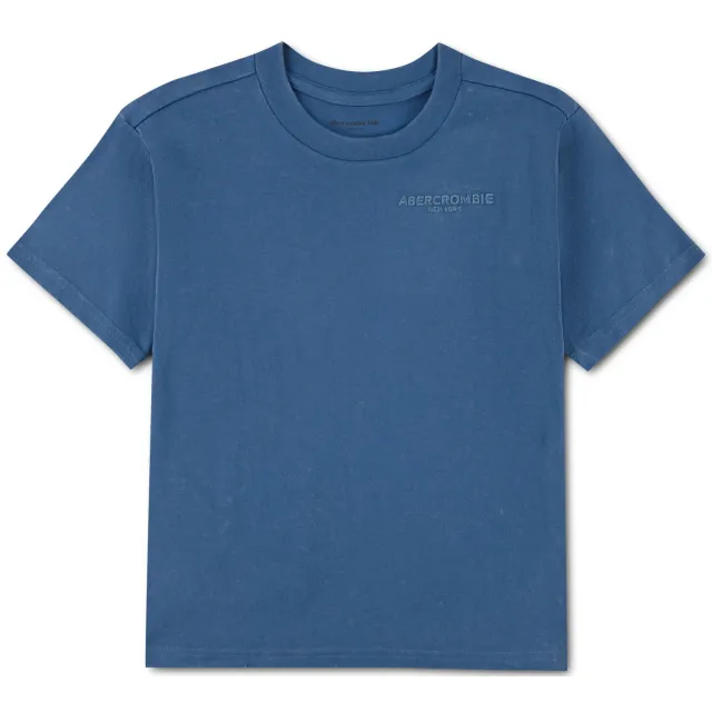 Abercrombie & Fitch jersey t-shirt blauw