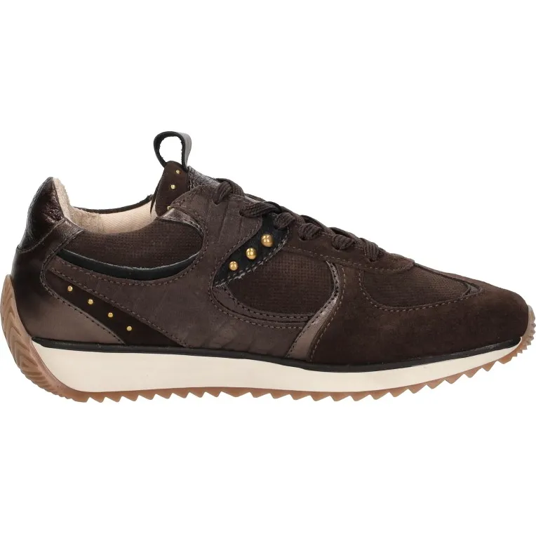Sub55 lage sneaker donkerbruin