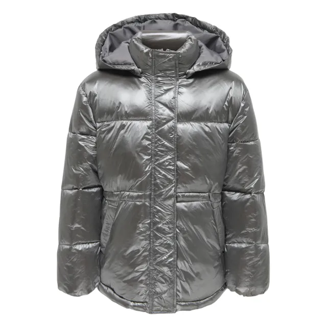 Only winterjas zilver