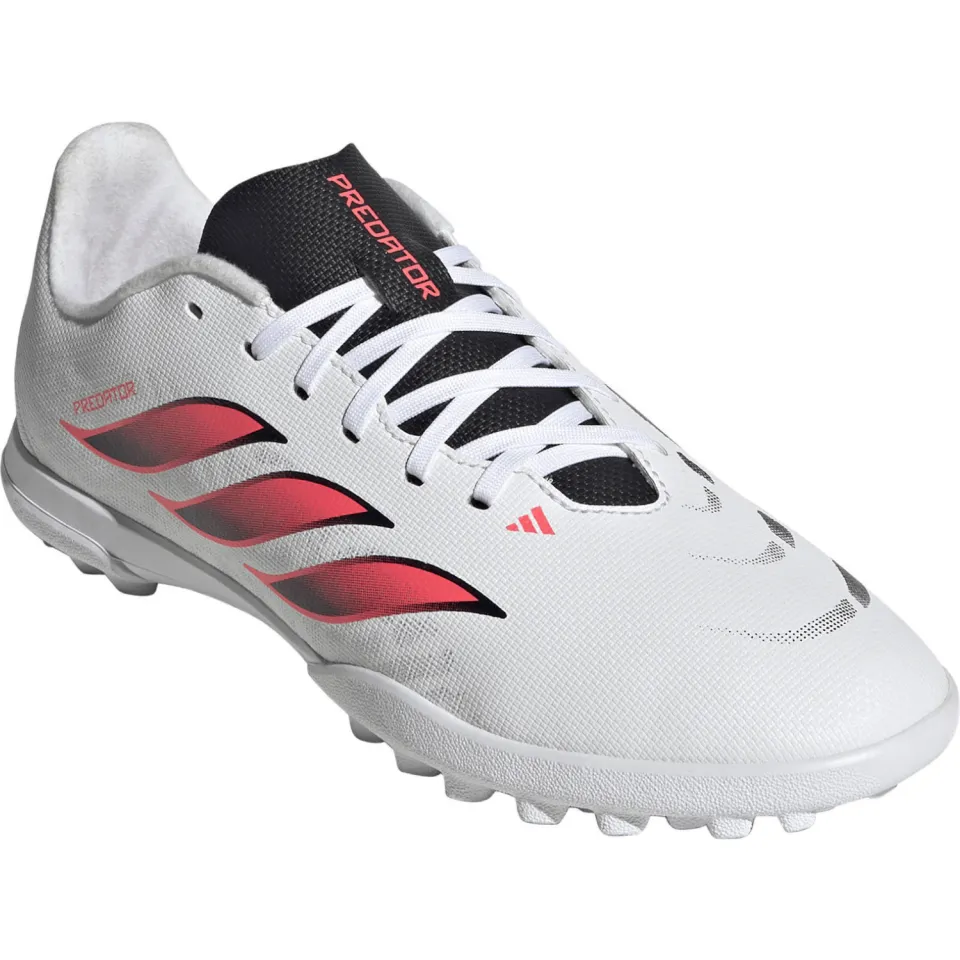 Adidas Performance Predator Club junior imitatieleren voetbalschoenen - wit/roze, foto 2