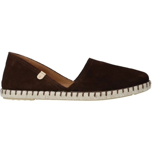 Verbenas Carmen espadrille donkerbruin
