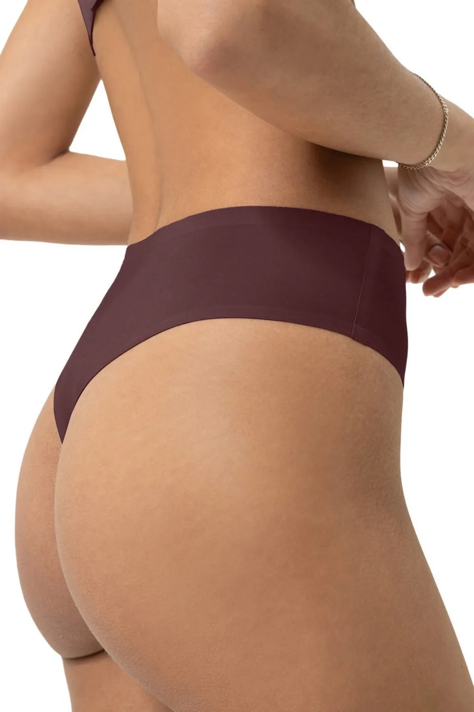 Mey Simply Better Invisibles string donkerbruin, foto 6