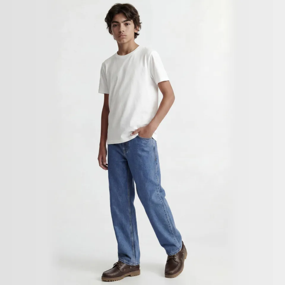 Jack & Jones JUNIOR baggy loose fit jeans - blue denim